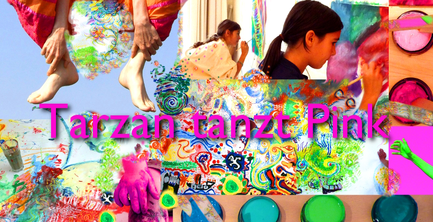 Tarzan tanzt Pink, kreatives Familienseminar am Lago d'Orta 21.04.-25.04. 2014